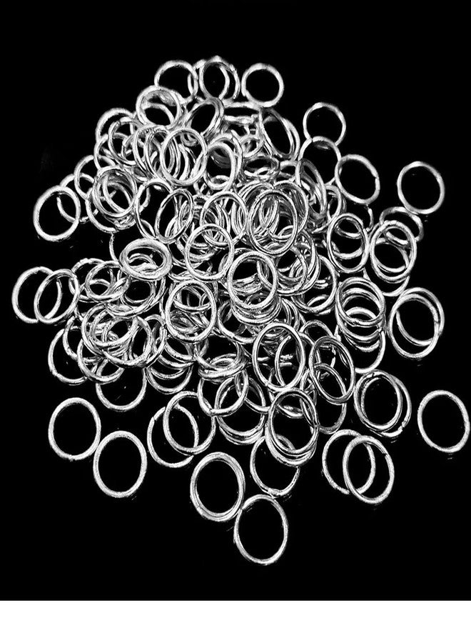 Evaluemart Metal Silver Jump Rings for Jewellery Making (Pack of 300 Pcs) (Silver, 12mm) - Image 4